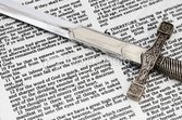 ...and the Sword of the Spirit, which is the Word of Elohim/God: - Eph.6:17b.